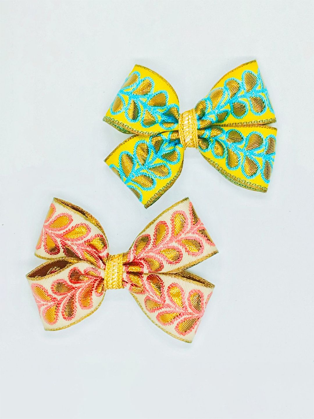 Choko Set of 2 Girls Lace Alligator Hair Clip-picture-24