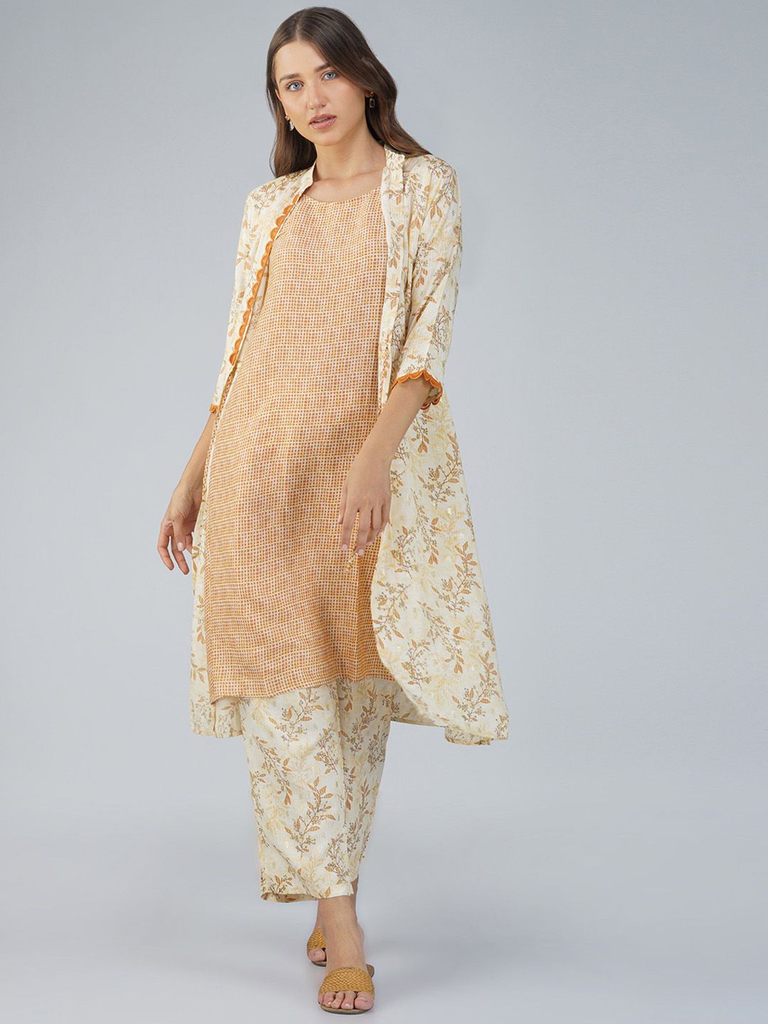 Bindigasm Printed Tunic With Palazzo Co-Ords-picture-28