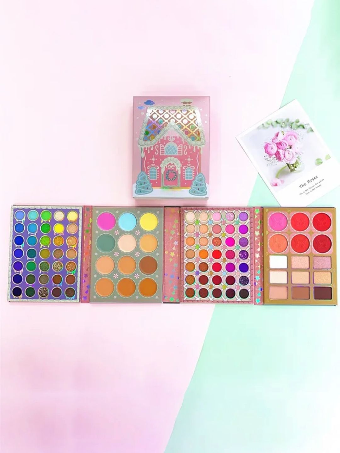 RANORE Candy House Makeup Palette- Highlighter- Eyeshadow- Contour- Concealer-Blusher-picture-32