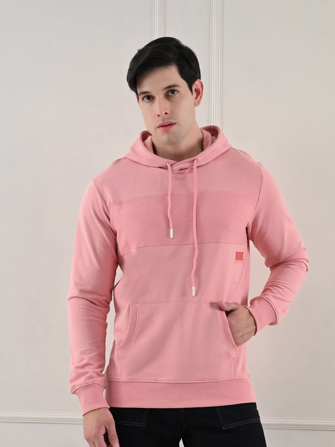 STARFOX Men Self Design Hooded Sweatshirt-picture-13