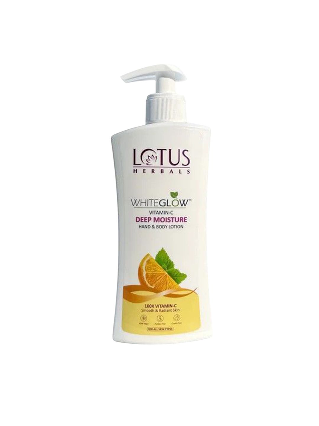 Lotus Herbals WhiteGlow Vitamin C Deep Moisture Hand & Body Lotion - 400 ml