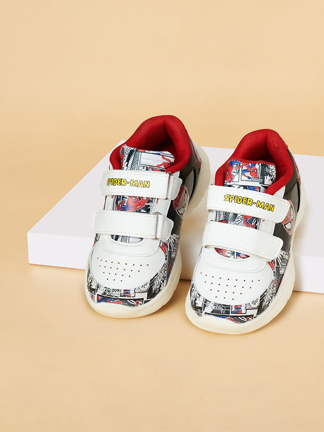 Pantaloons Junior Boys Perforations Velcro Sneakers-picture-16