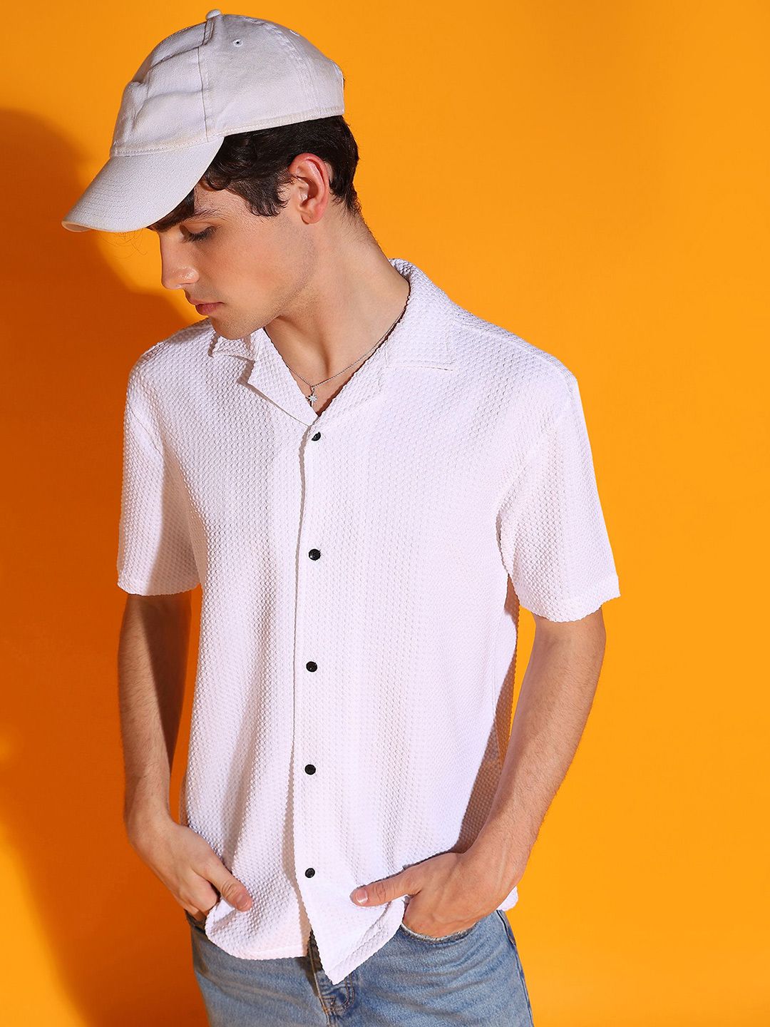 INDICLUB Men Opaque Casual Shirt-picture-30