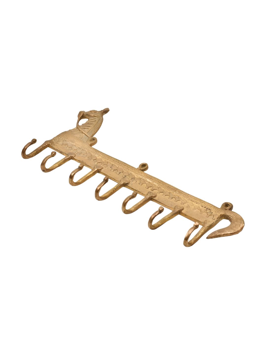 IndianShelf Gold-Toned Horse Brass Wall Hooks-image-34