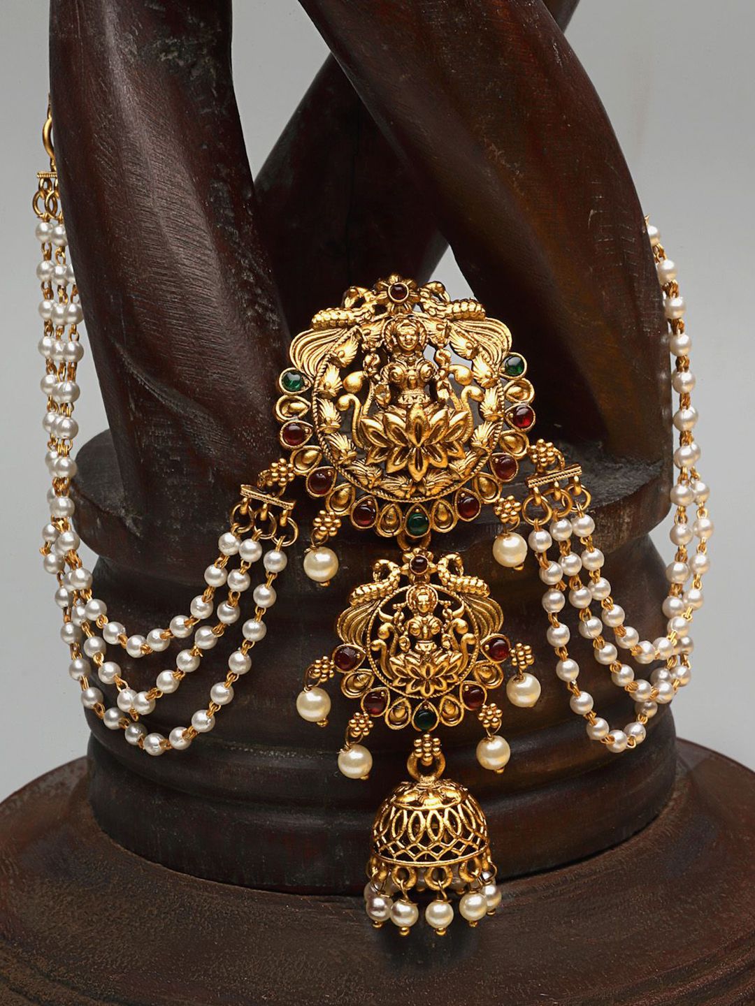 PANASH Women Embellished French Barrette With Matil Hair Accessory Set-image-41