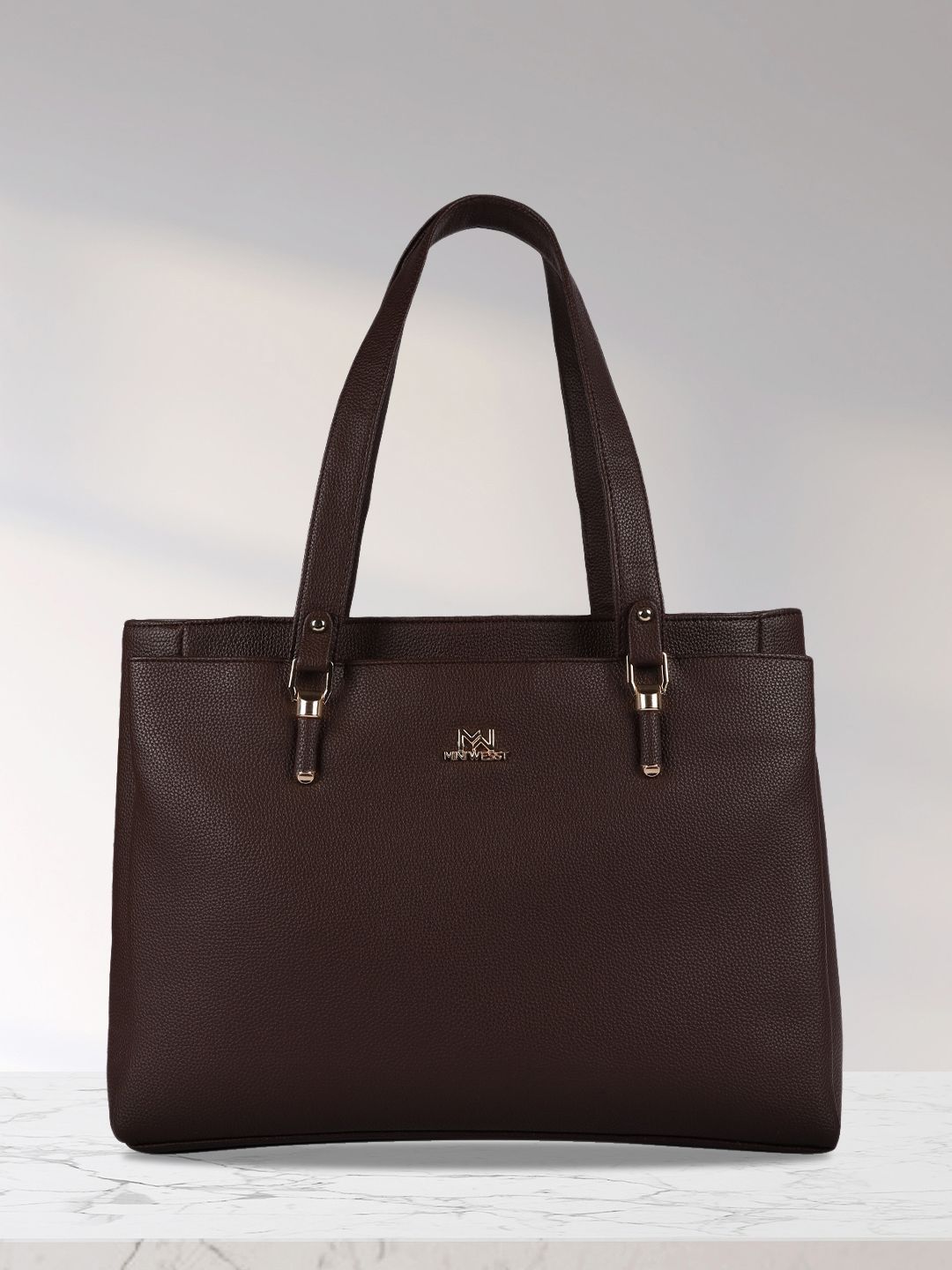 MINI WESST PU Structured Tote Bag-picture-11