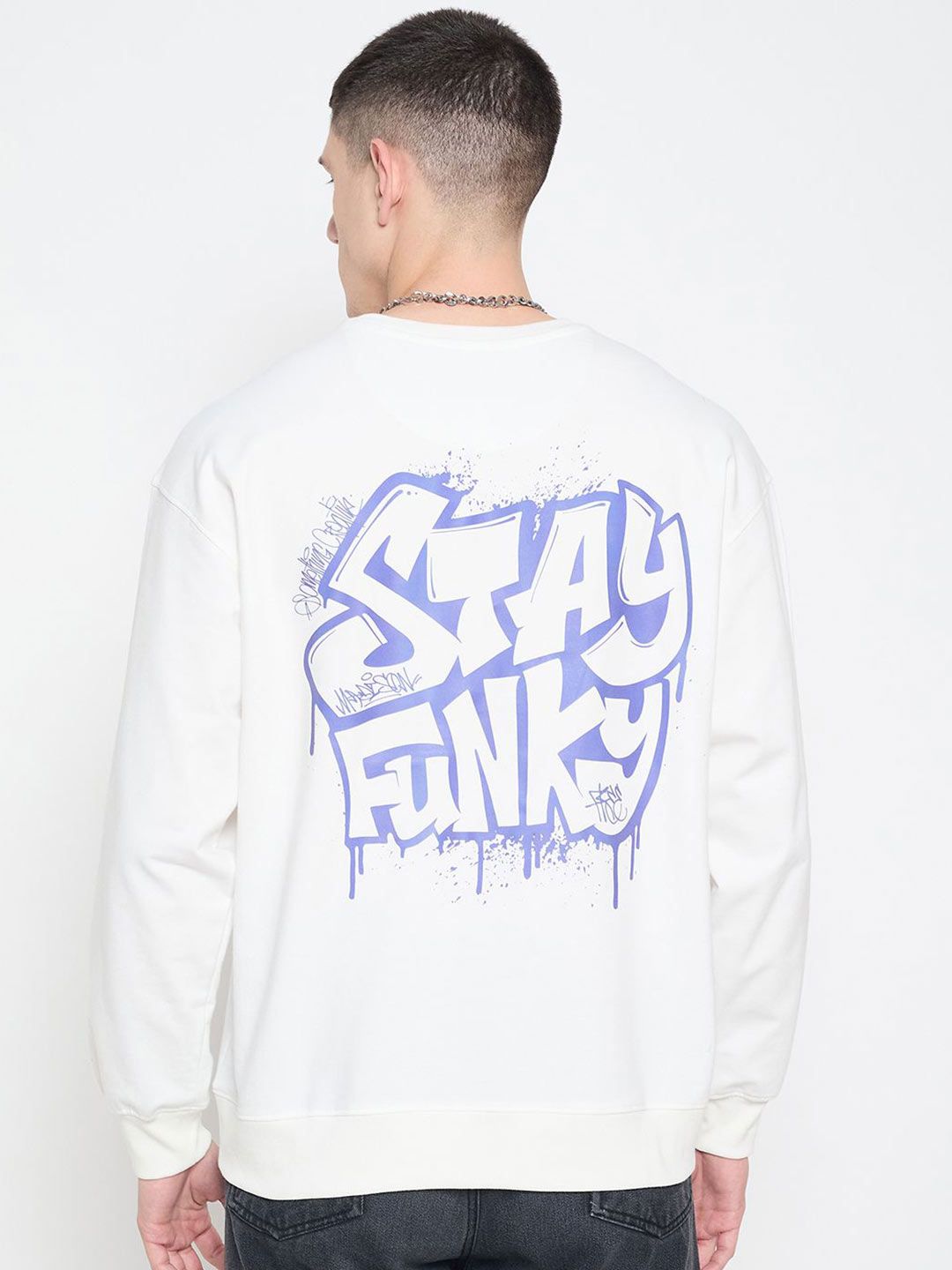 Mast & Harbour Men Typography Printed Sweatshirt-picture-27