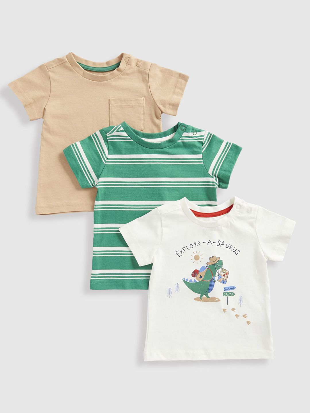 mothercare Boys 3 Printed Pockets T-shirt-picture-22