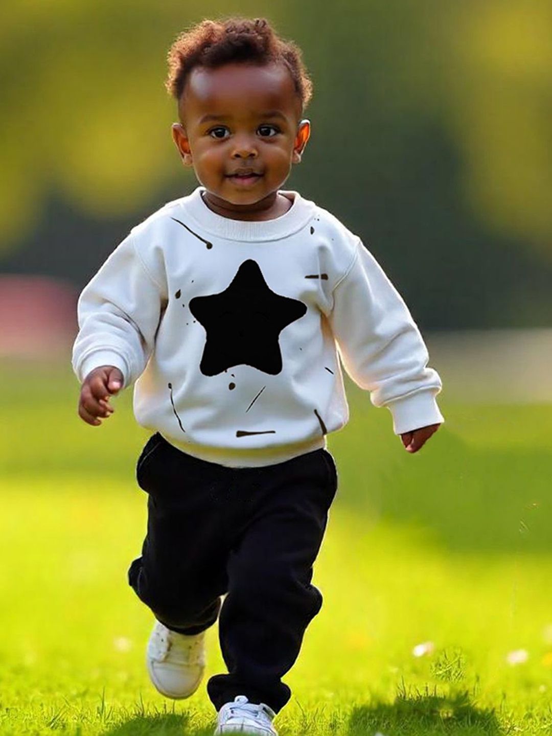 Lofn Unisex Kids Printed Top-picture-34