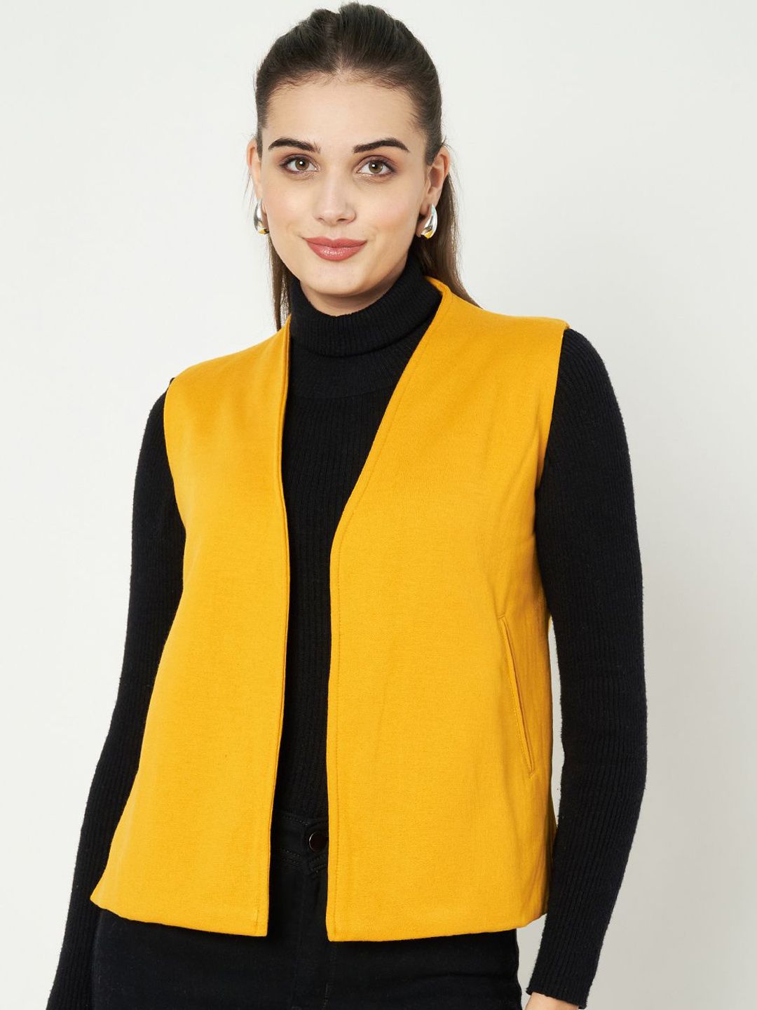 BRINNS Sleeveless Open Front Waistcoat-picture-38