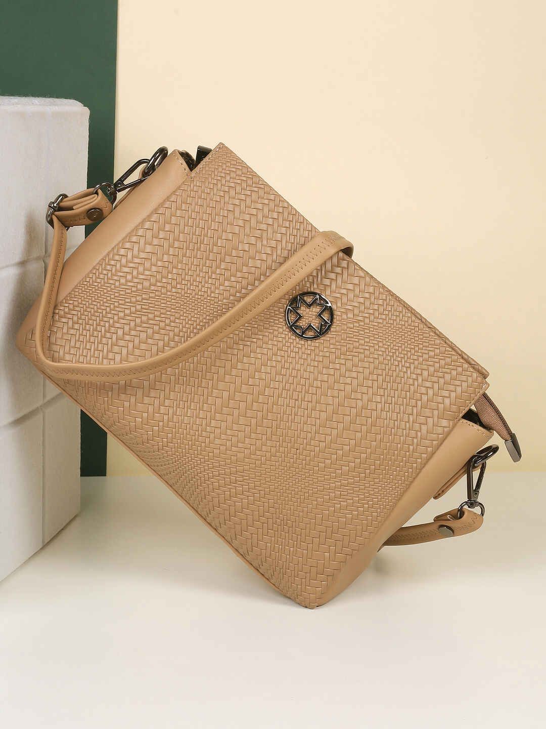 Metro Women Textured Swagger Sling Bag-picture-38