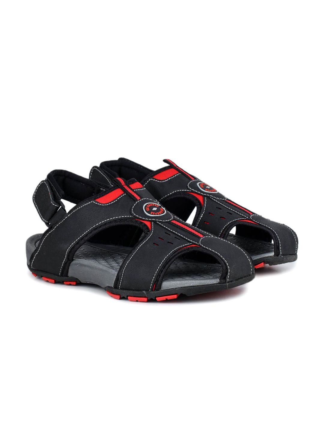 Lee Cooper Men Color Blocked Velcro Sports Sandals-picture-28