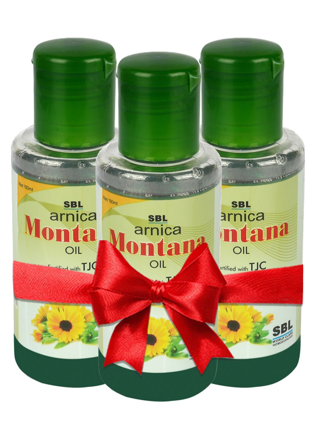 SBL Arnica Montana Set Of 3 Non Sticky Hair Oil With Calendula - 100 ml Each-image-23