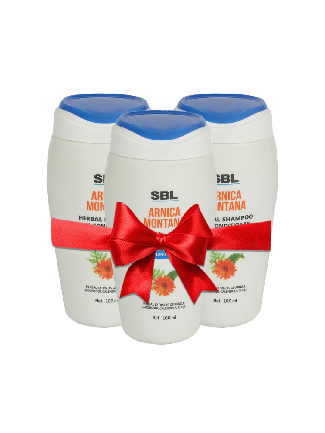 SBL Arnica Montana Set Of 3 Herbal Shampoo & Conditioner For Dry Frizzy Hair -100 ml Each-image-28