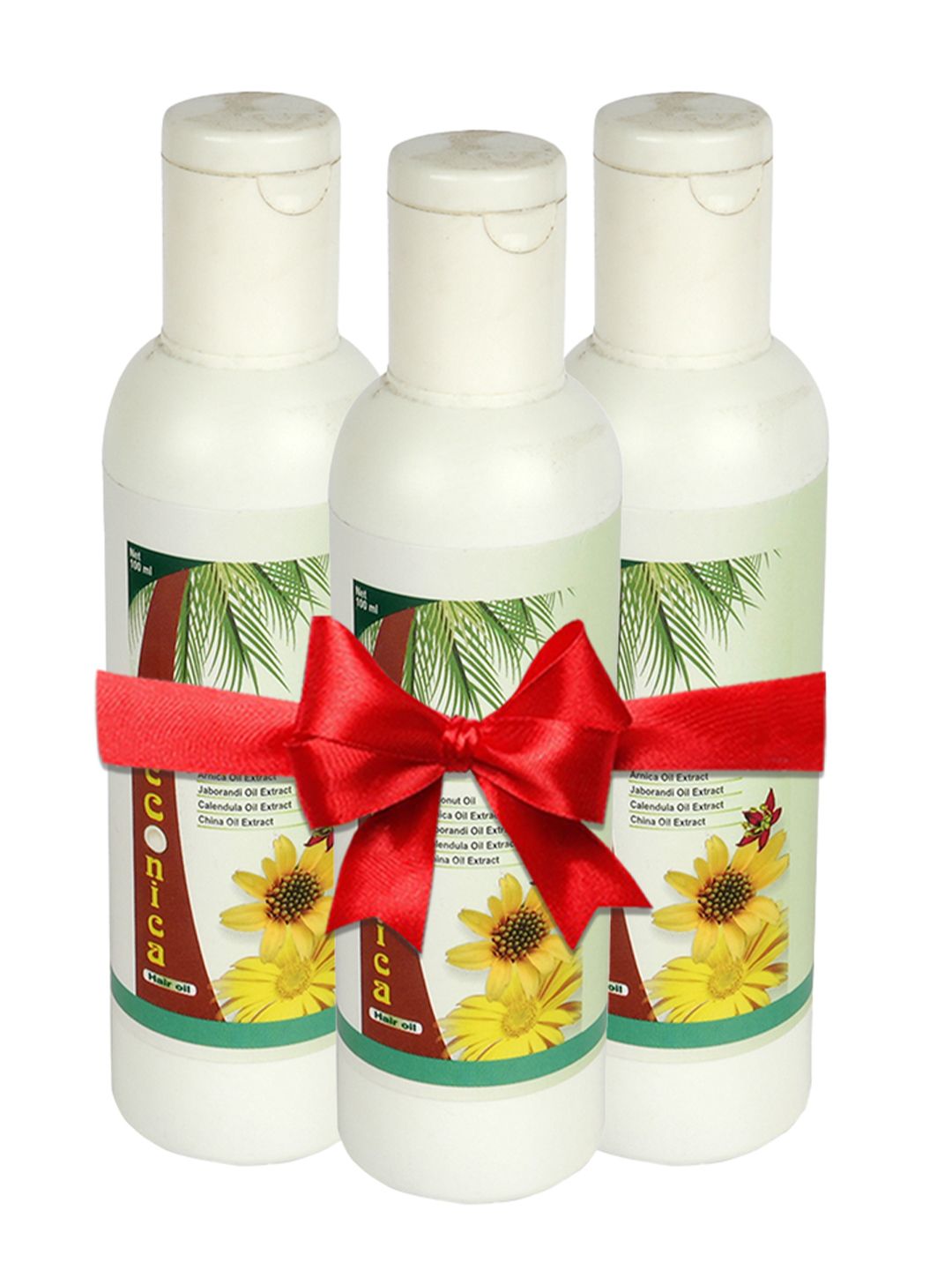 SBL Cocconica Set Of 3 Hair Oil With Coconut Oil & Calendula - 100 ml Each-image-16
