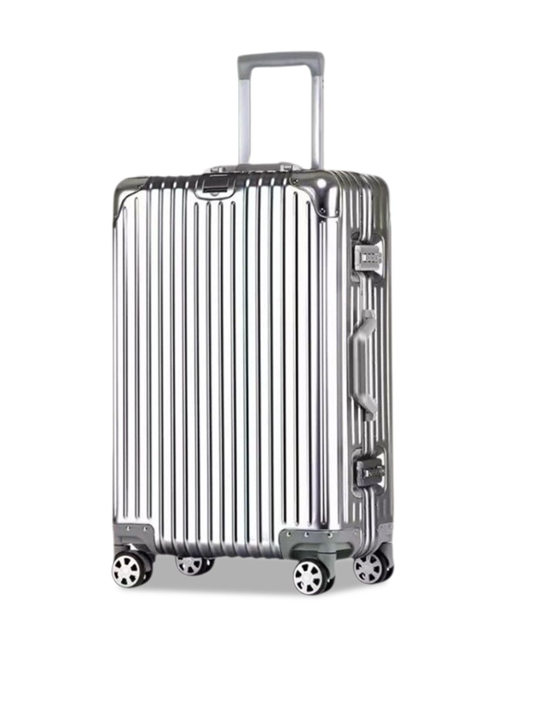 PYB Unisex Textured Cabin Trolley Bag-picture-20
