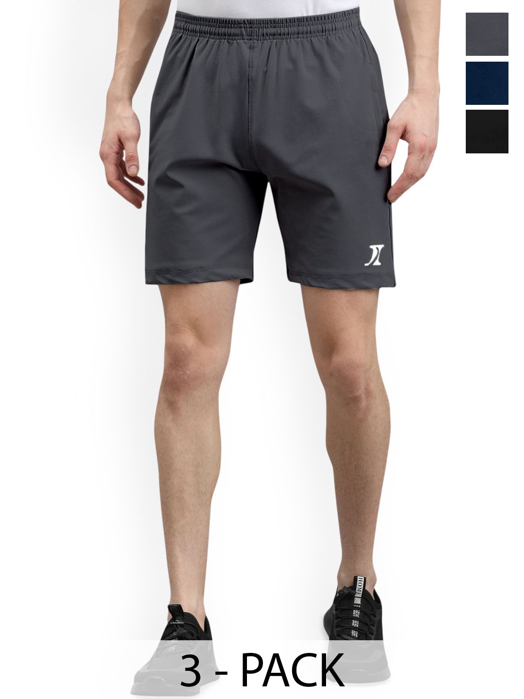 INDICLUB Men Running Sports Shorts-picture-40