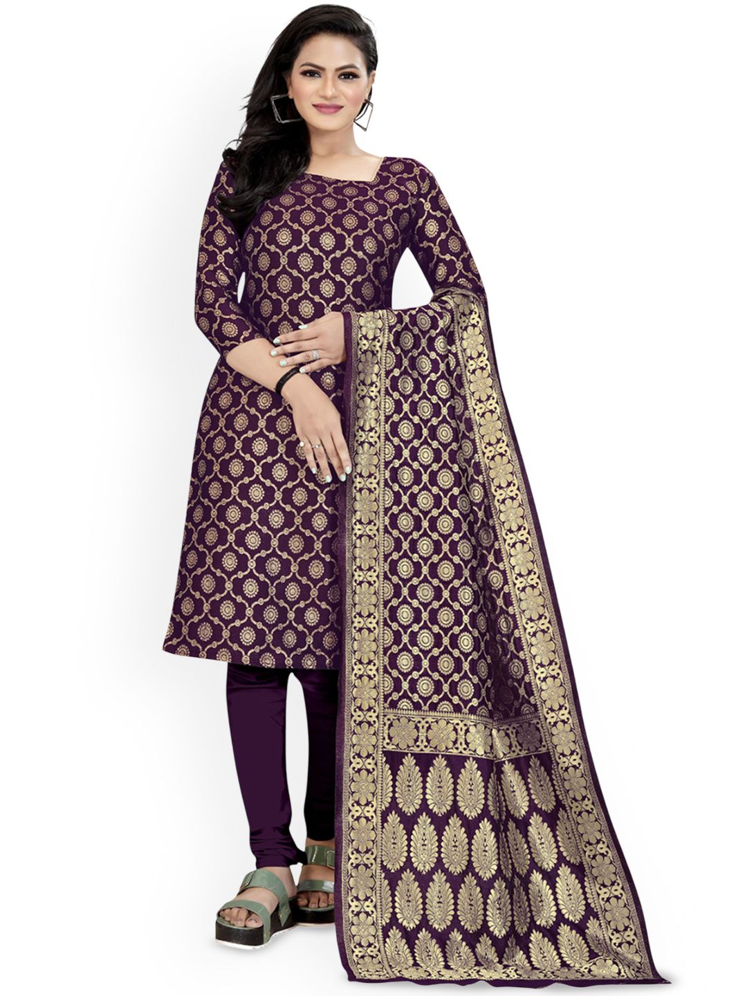 Maroosh Unstitched Dress Material-picture-10