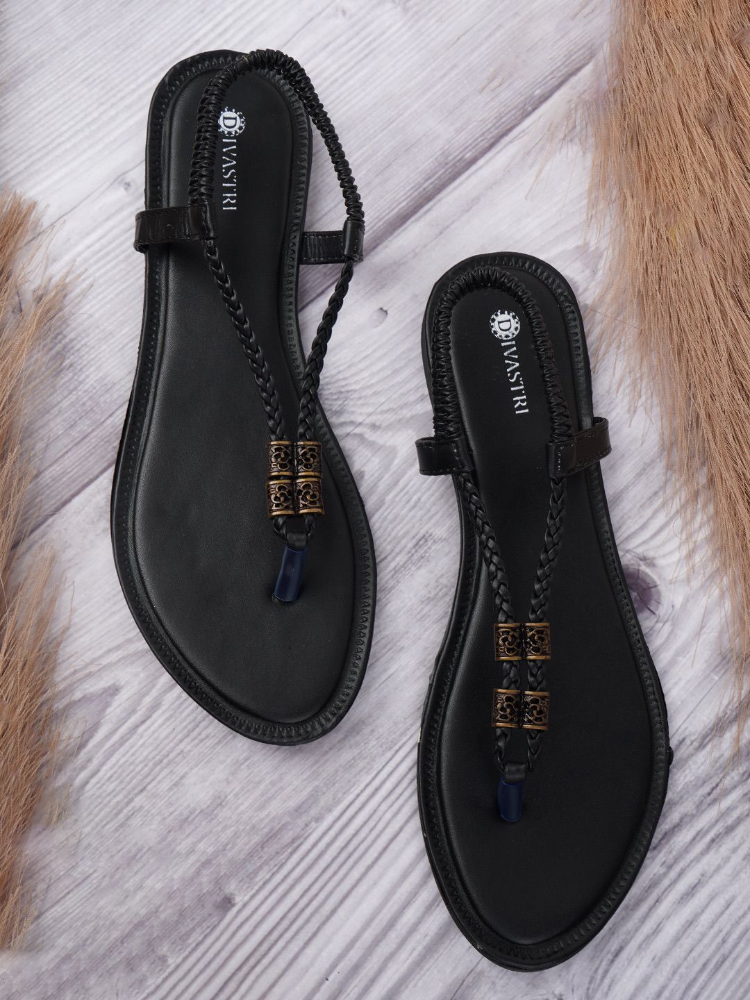 DIVASTRI Women T-Strap Flats-picture-17