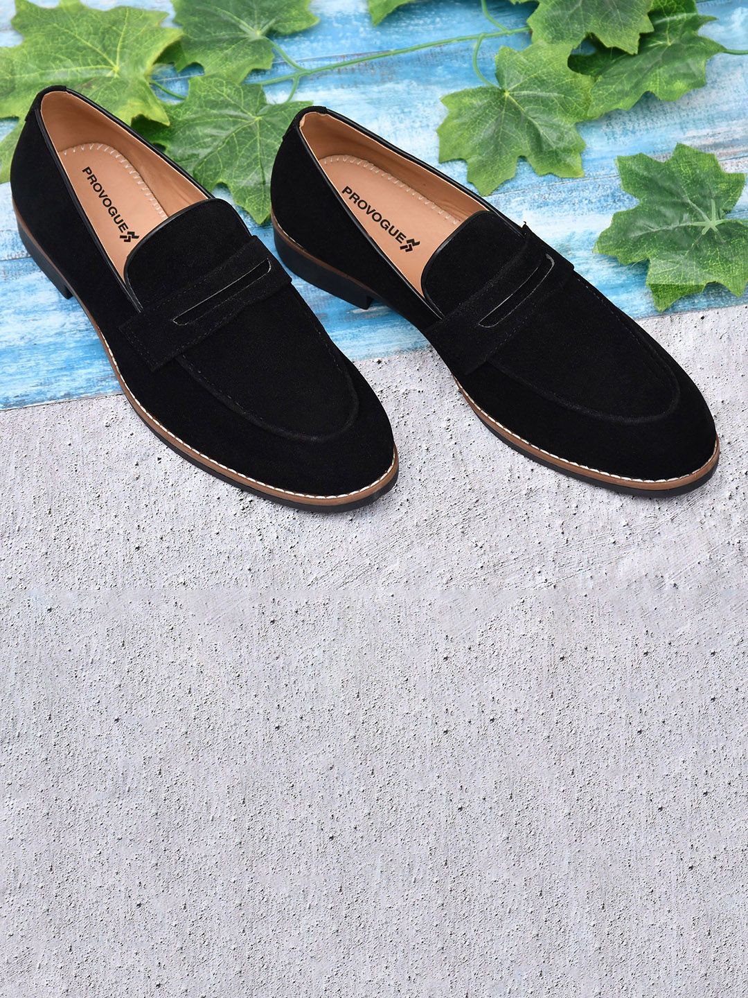 Provogue Men Leather Formal Loafers-image-32