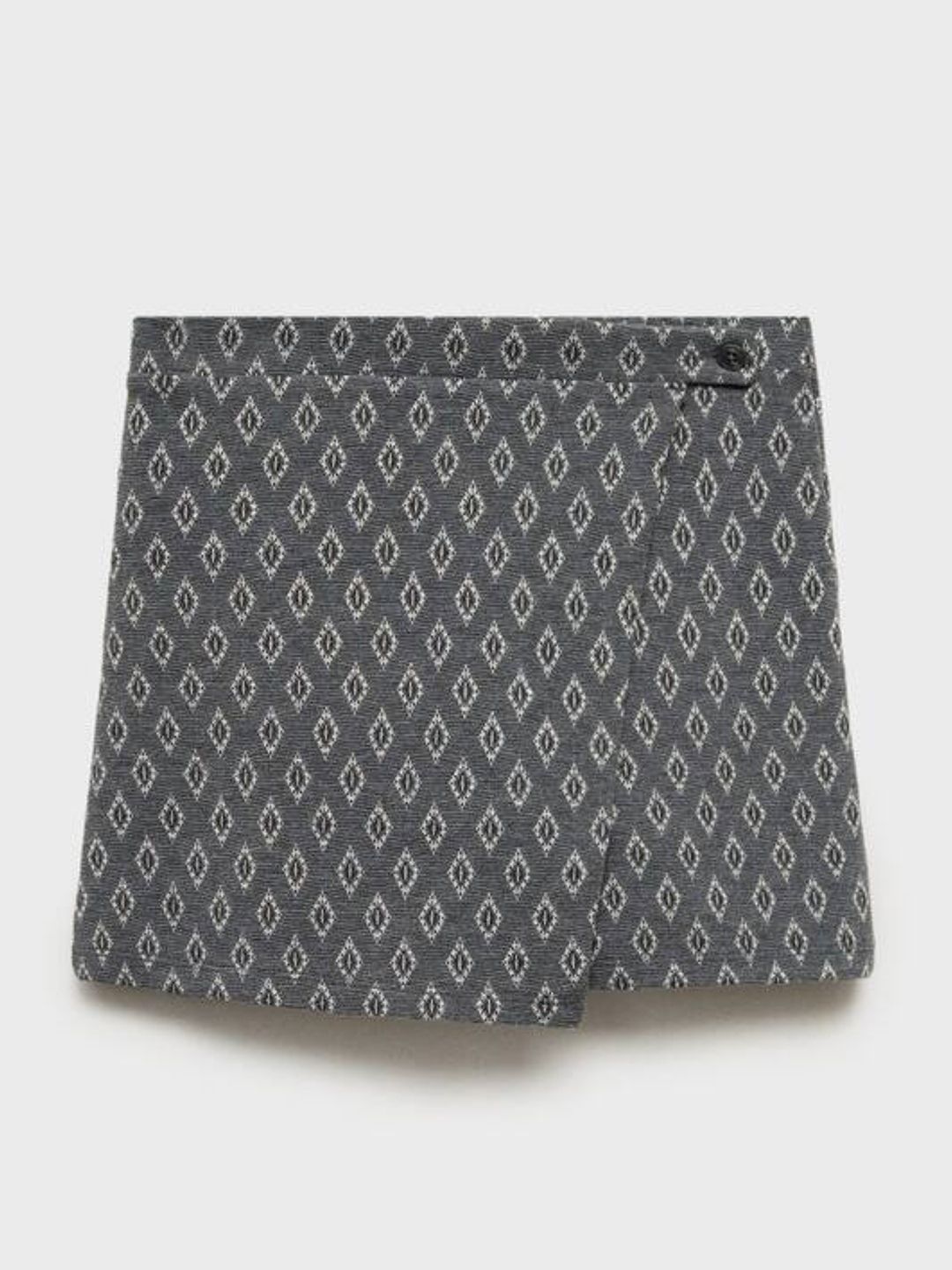 Mango Kids Girls Geometric Print Skorts-picture-34