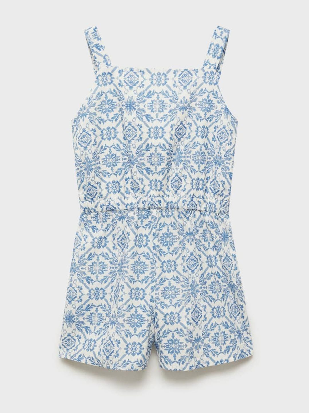 Mango Kids Girls Printed Basic Jumpsuit-picture-32