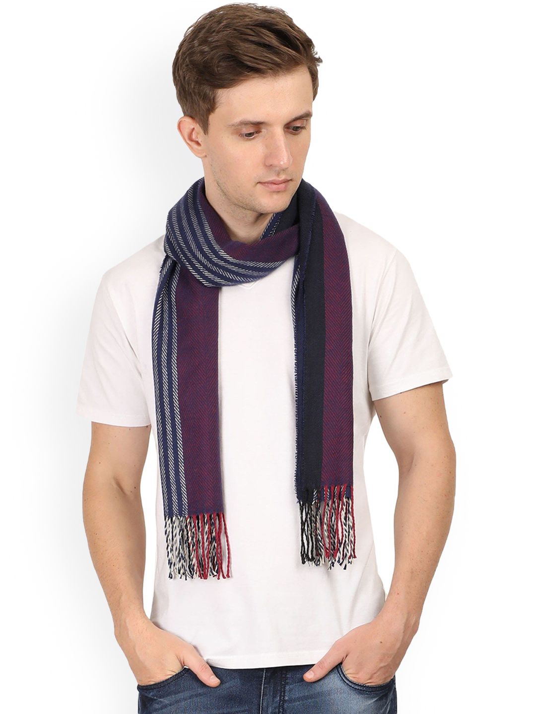 FabSeasons Unisex Patterned Acrylic Muffler-picture-25