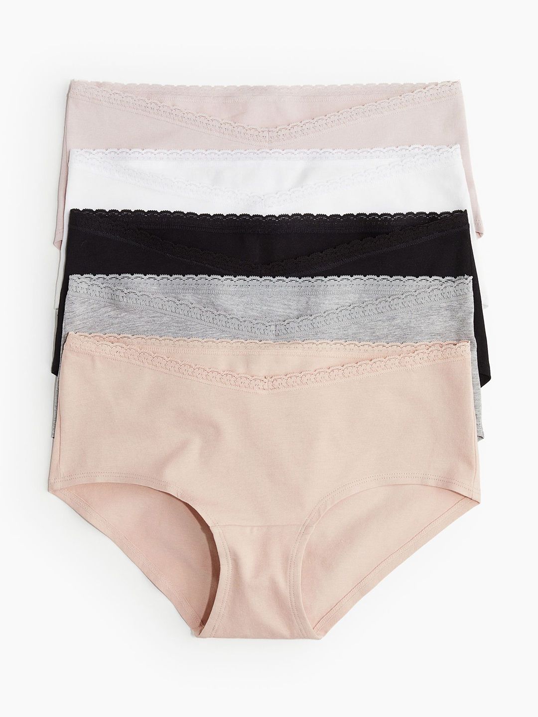 H&M MAMA 5-Pack Hipster Briefs