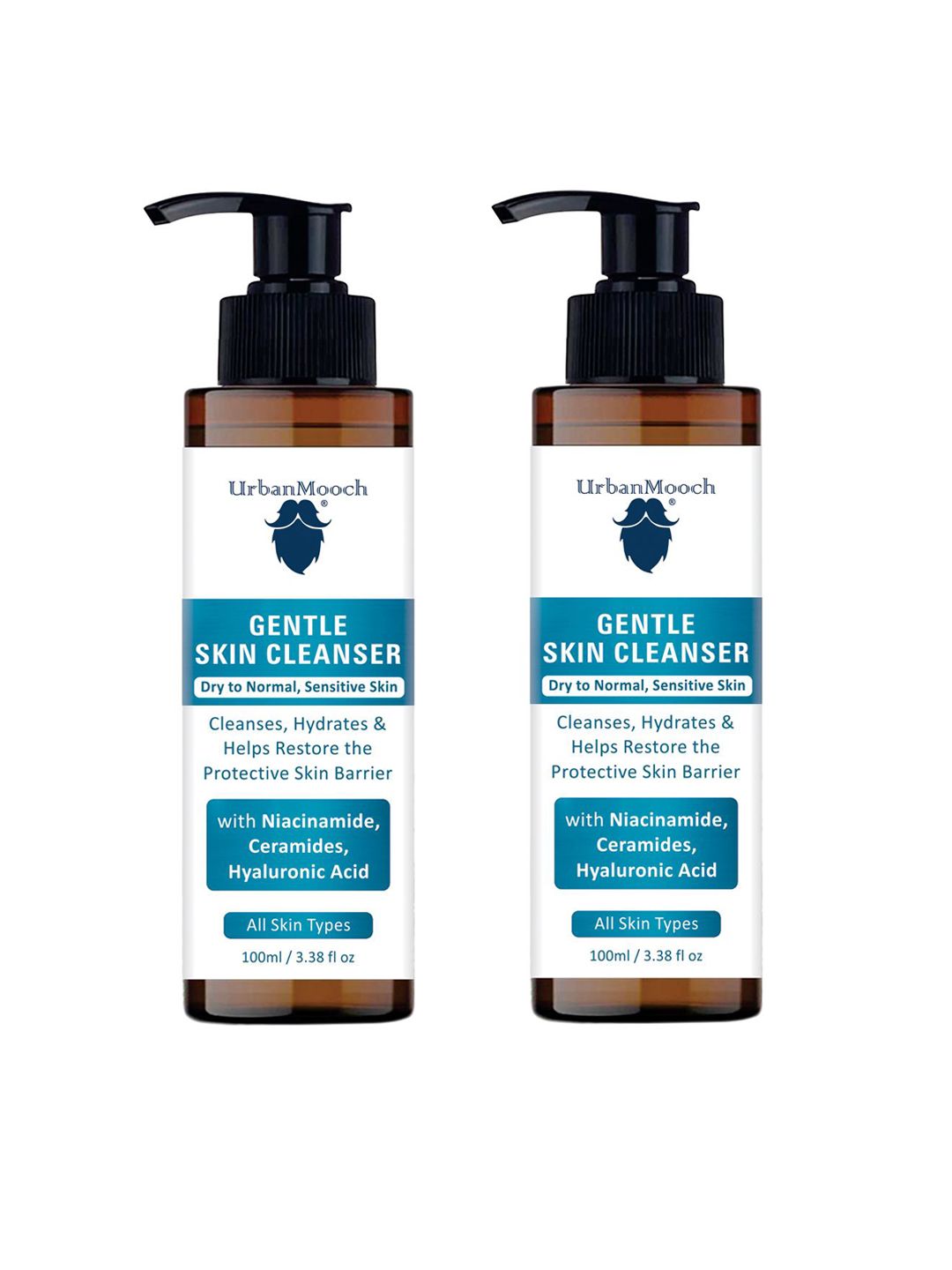 UrbanMooch Set Of 2 Gentle Skin Cleanser With Niacinamide, Hyaluronic Acid - 100 ml Each-picture-14