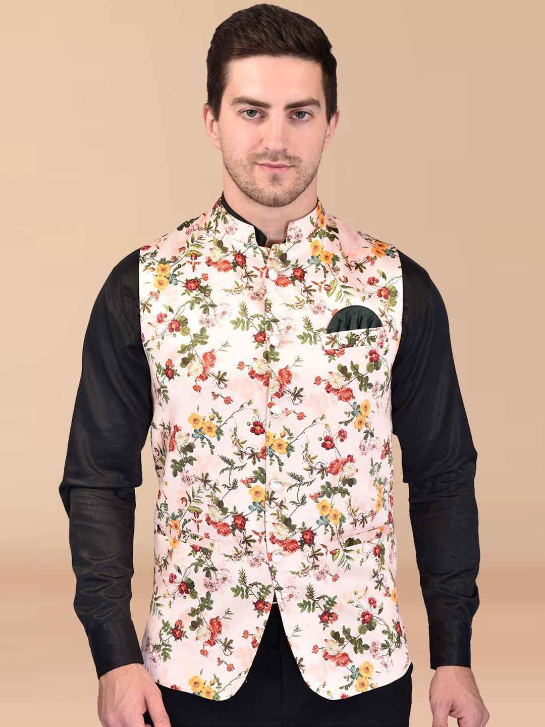 PRINTINDIA Men Printed Nehru Jacket-picture-47