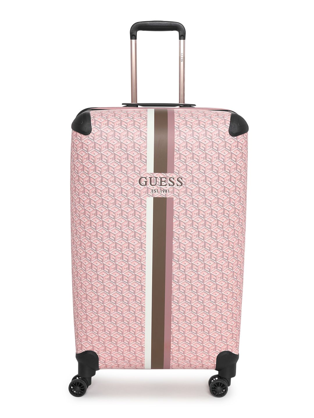 GUESS Printed Hard-Sided Large Trolley Bag-picture-21