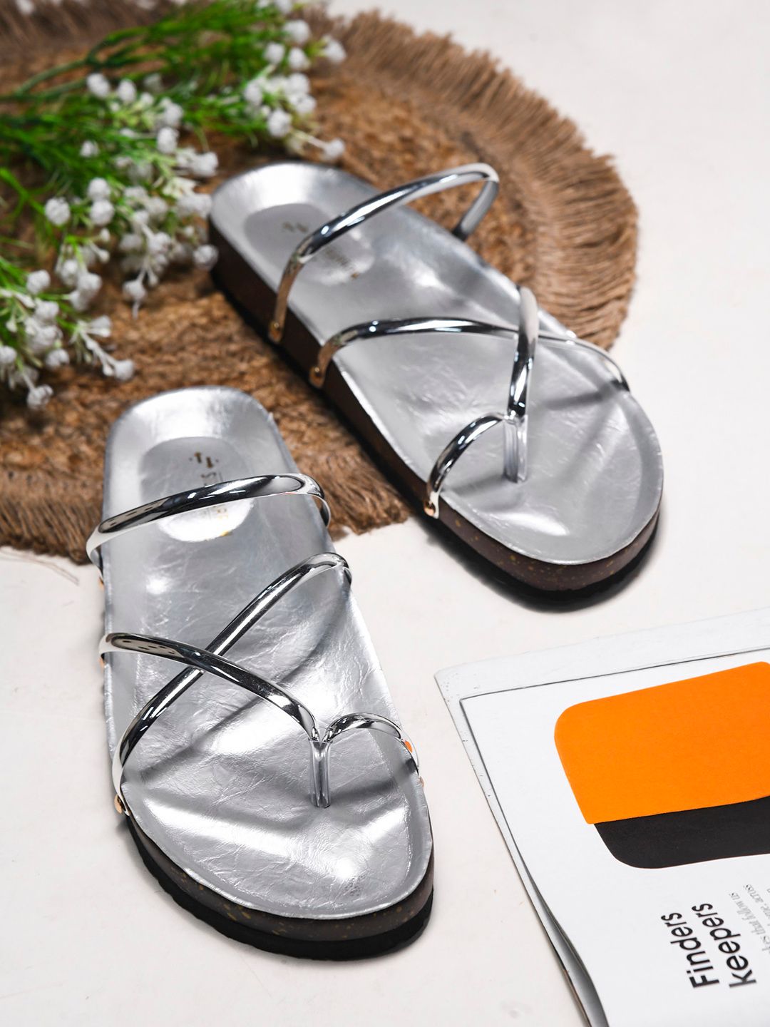 Try Me Women Open Toe Flats-picture-35