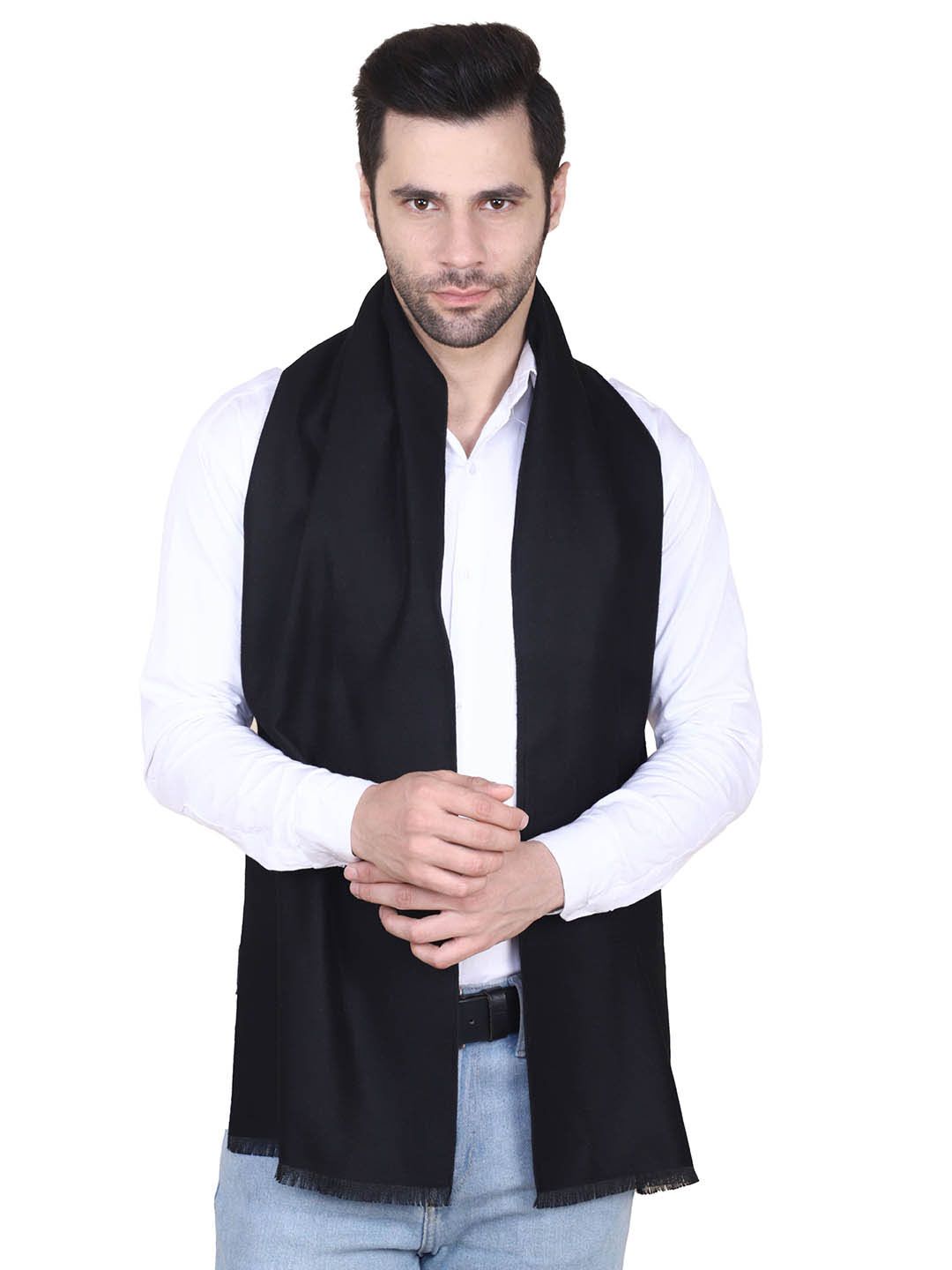 Calvadoss Men Solid Mufflers-picture-11