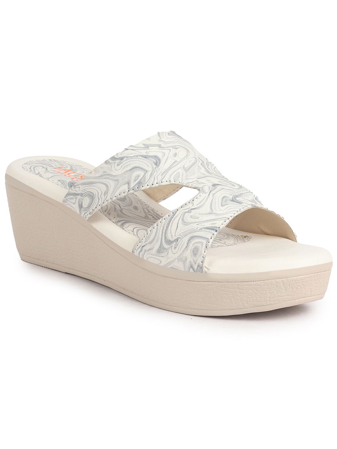 FAUSTO Women Printed Wedge Sandals-picture-12