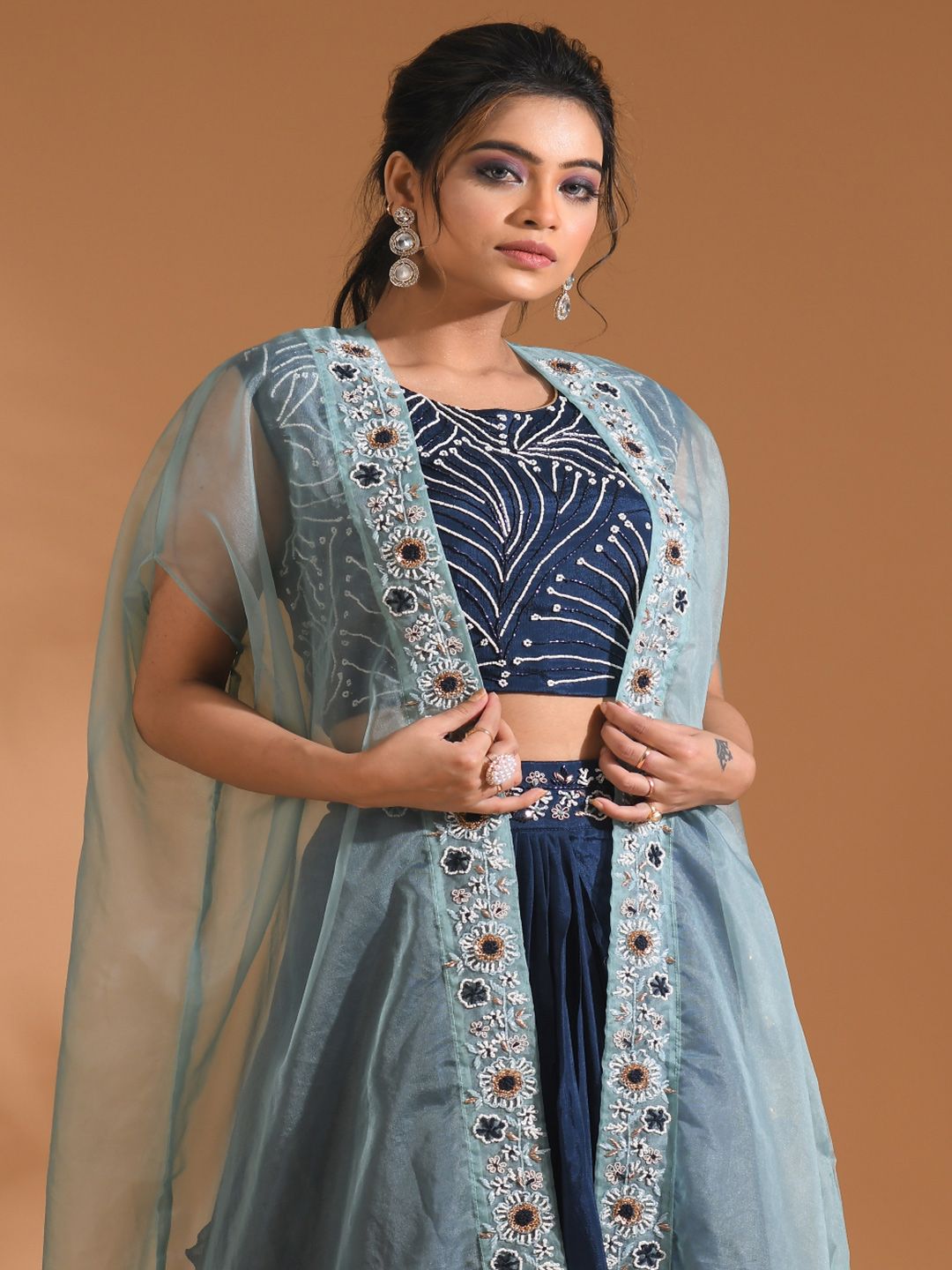 Morchari Embellished Crop Top-picture-16