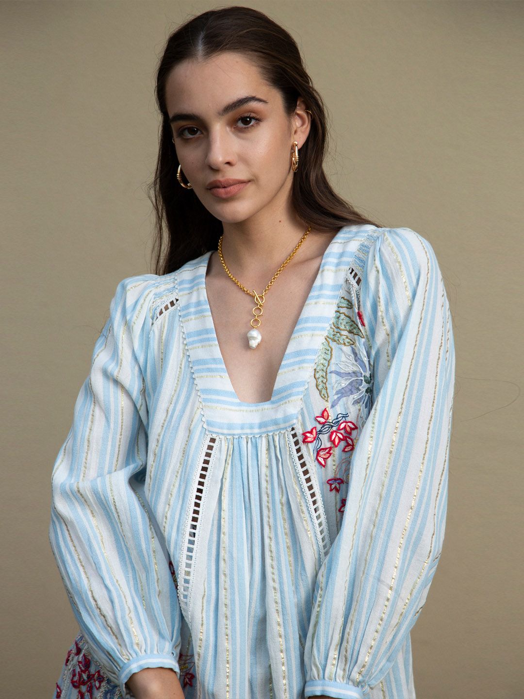 Bhanuni Women Embroidered Top-picture-25