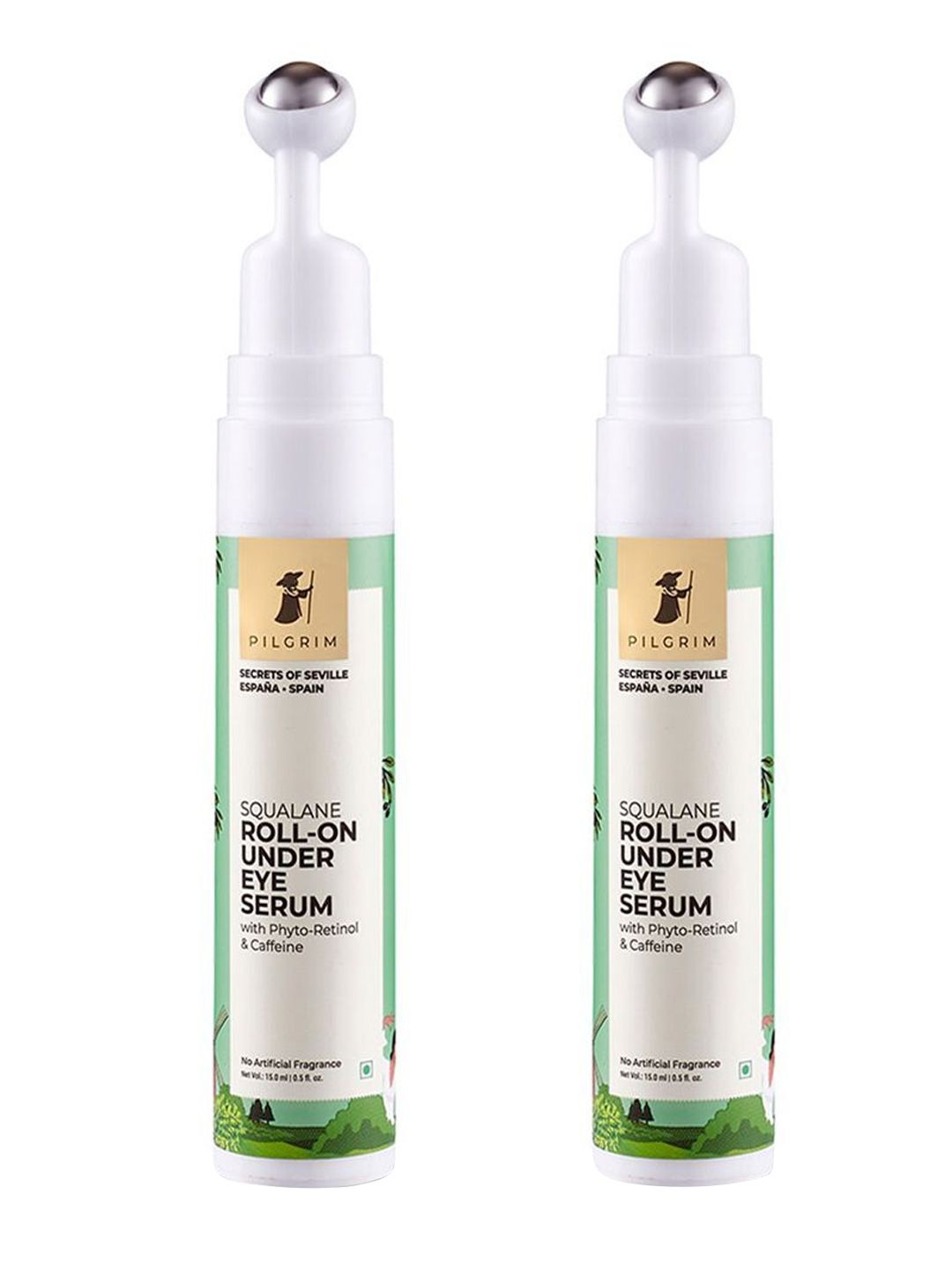 Pilgrim Set of 2 Under Eye Serum Roll-On with Retinol & Caffeine - 15ml Each-picture-53