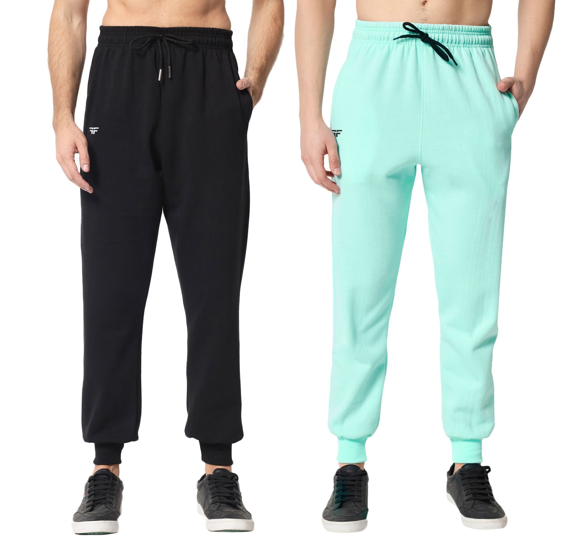 FFLIRTYGO Men Pack Of 2 Regular Fit Mid-Rise Joggers-picture-18