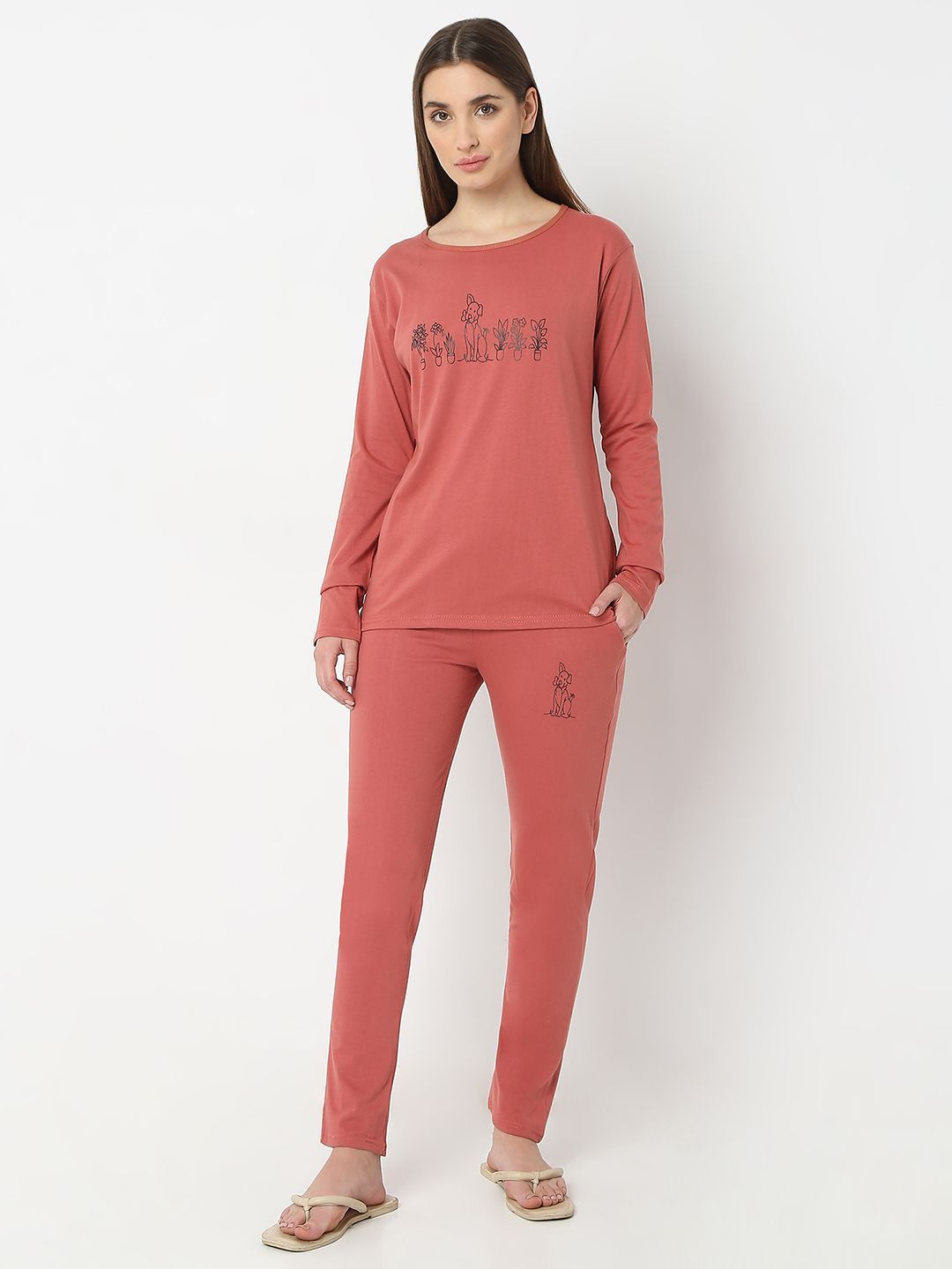 Smarty Pants Women Printed Pure Cotton Night suit-picture-39