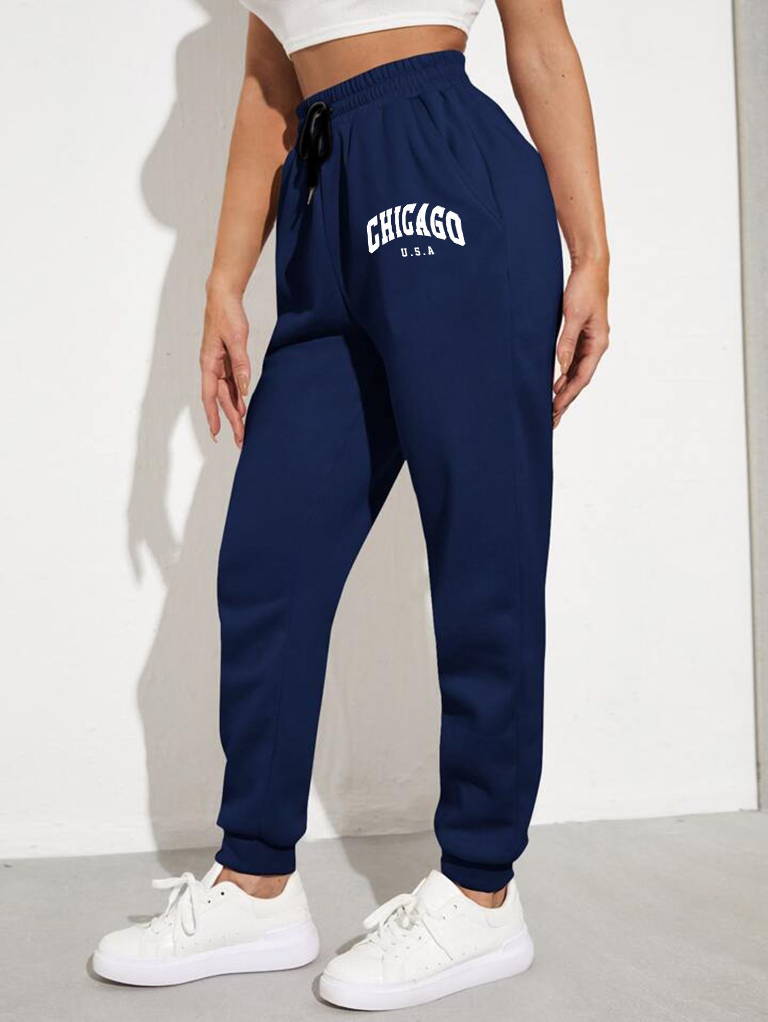 TABADTOD Women Printed Relaxed Joggers-picture-22