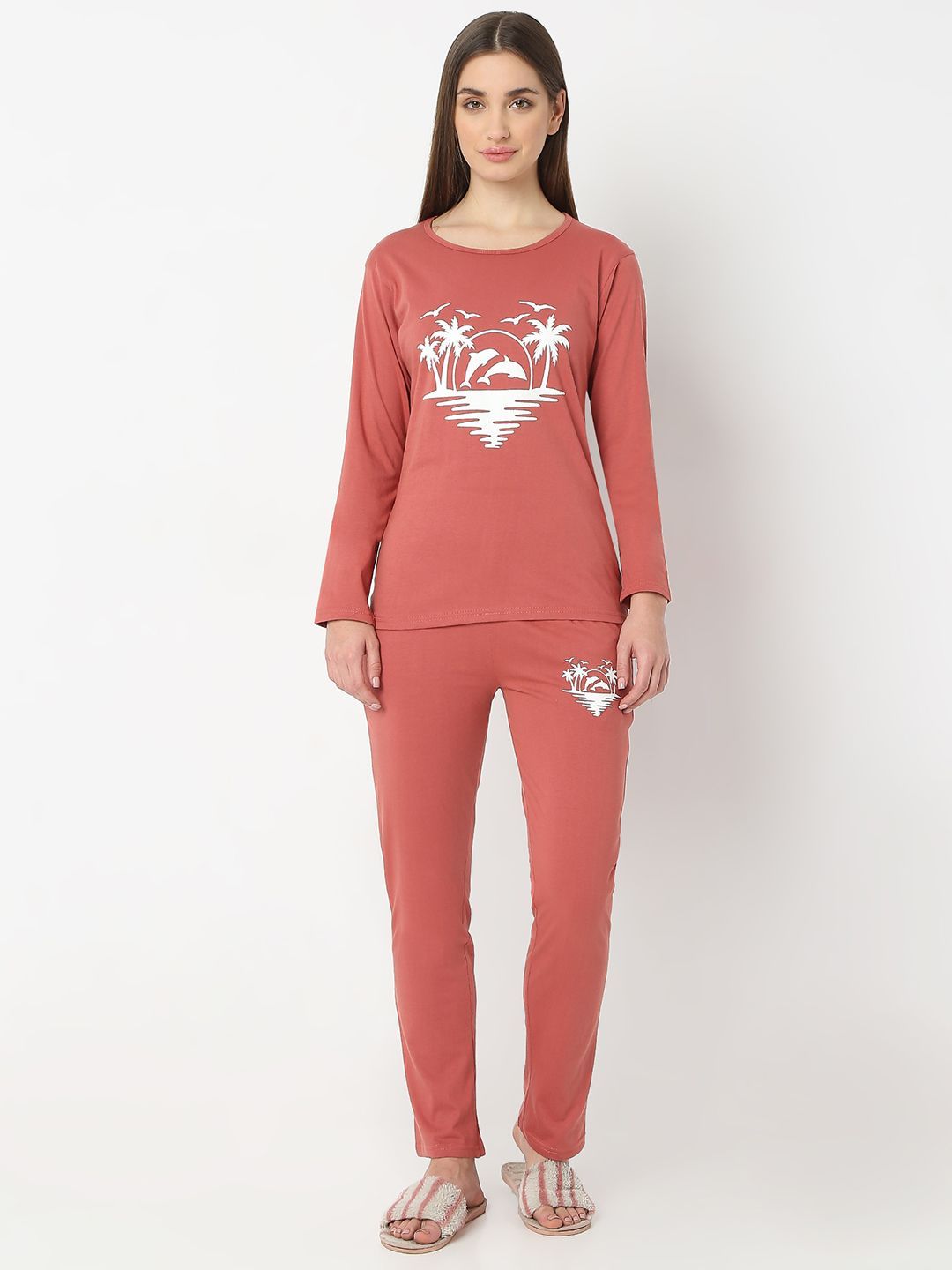 Smarty Pants Women Printed Pure Cotton Night suit-picture-35