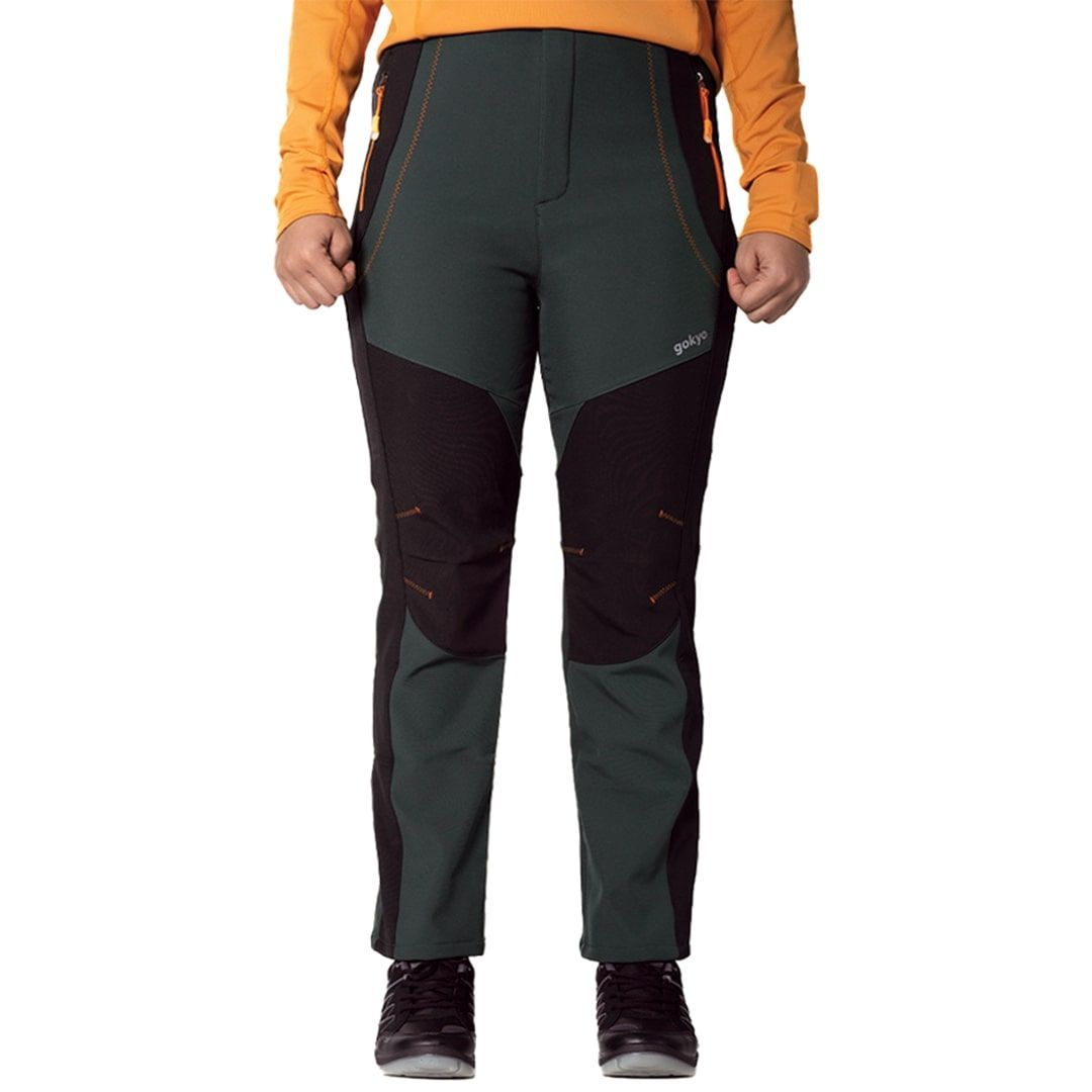 GOKYO Women Sherpa Series Colourblocked Dry Fit Track Pants-picture-25