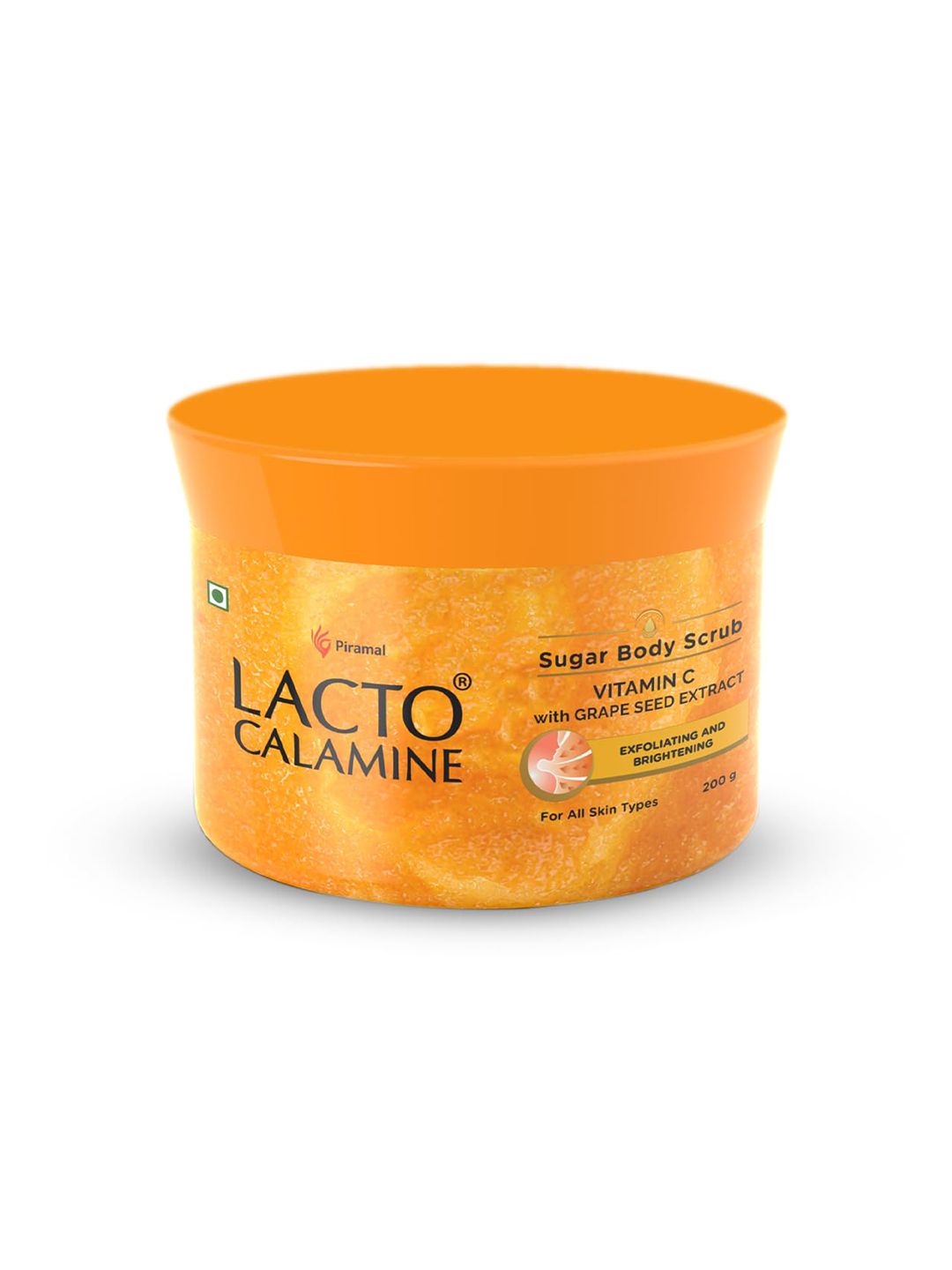 Lacto Calamine Vitamin C Sugar Body Scrub with Grape Seed Extract - 200 g-image-5