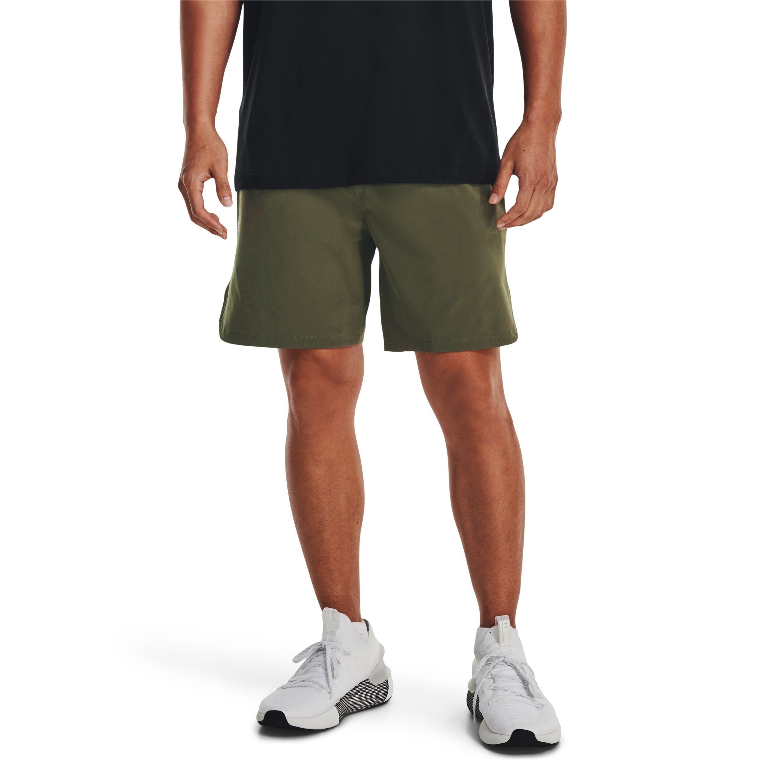 UNDER ARMOUR UA Peak Men Slim Fit Mid Rise Shorts-picture-43