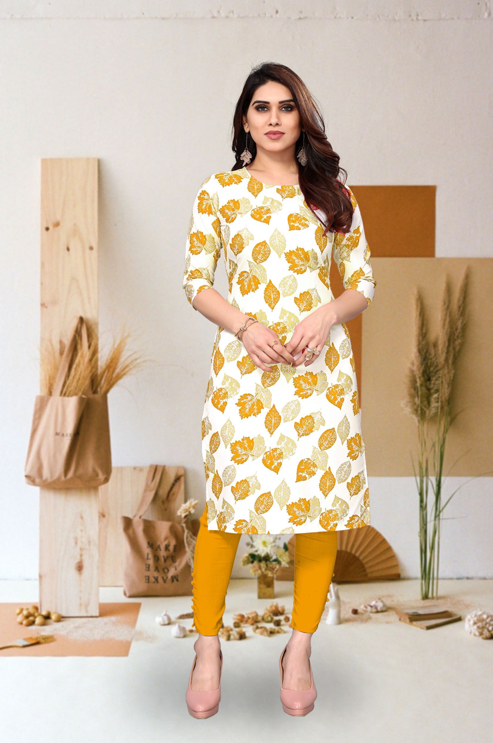 KETAKI FASHION Floral Printed Round Neck Straight Kurta-picture-33