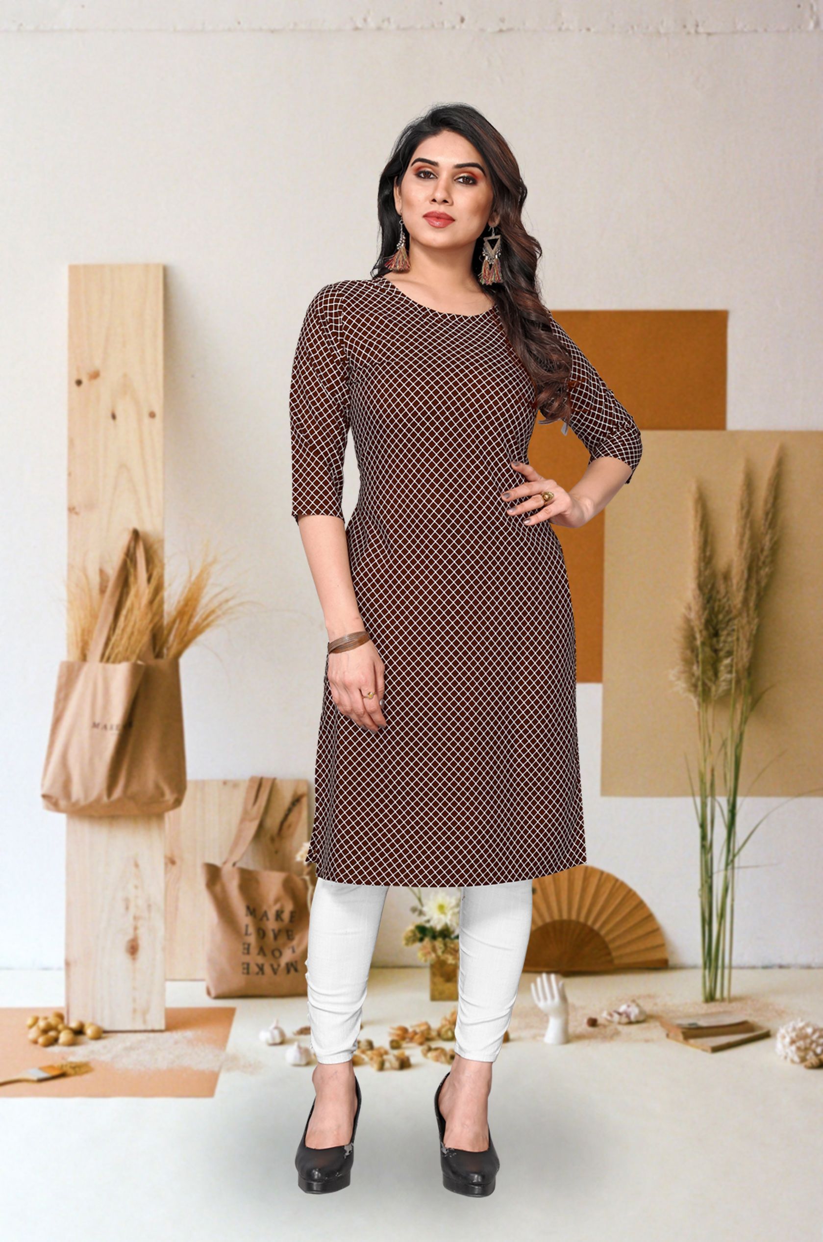 KETAKI FASHION Geometric Printed Straight Kurta-picture-25