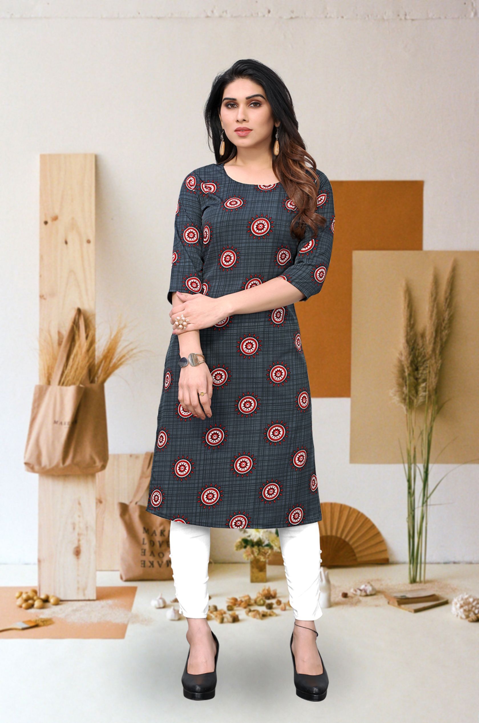 KETAKI FASHION Geometric Printed Straight Kurta-picture-52
