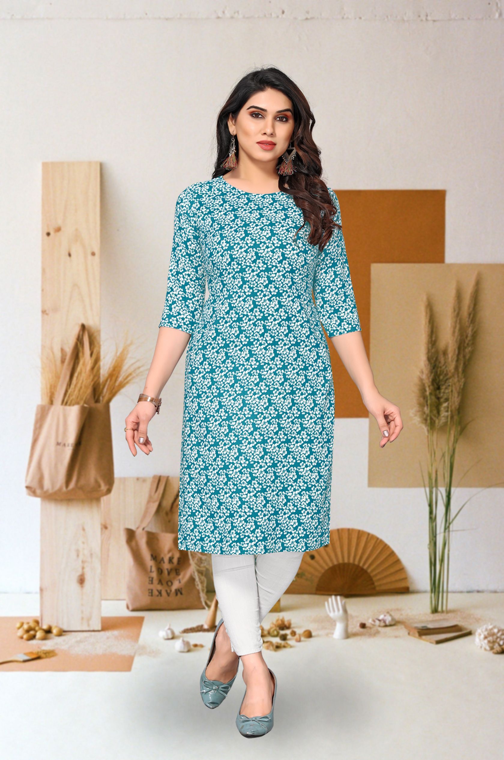 KETAKI FASHION Floral Printed Straight Kurta-picture-43