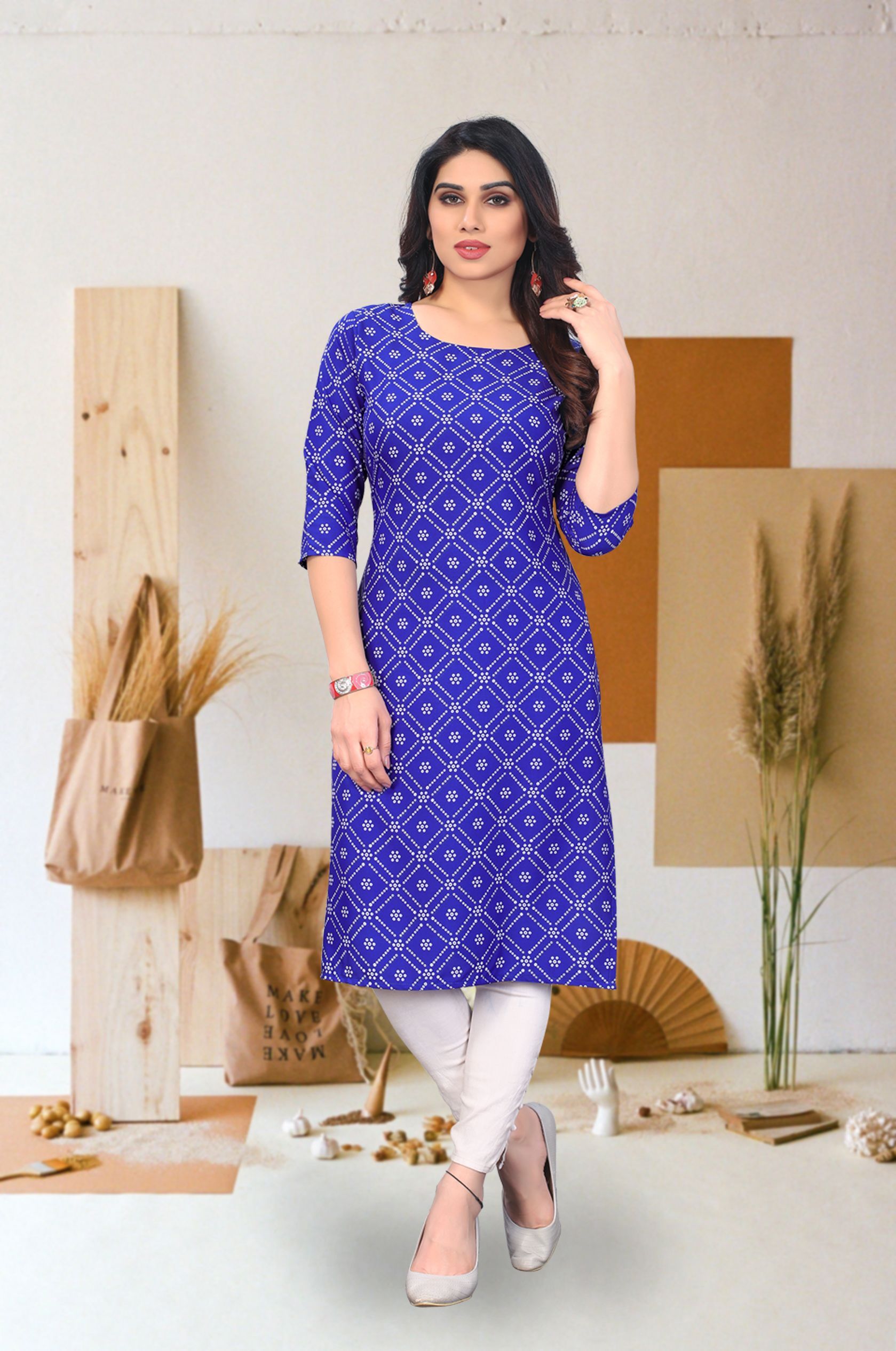KETAKI FASHION Geometric Printed Straight Kurta-picture-49