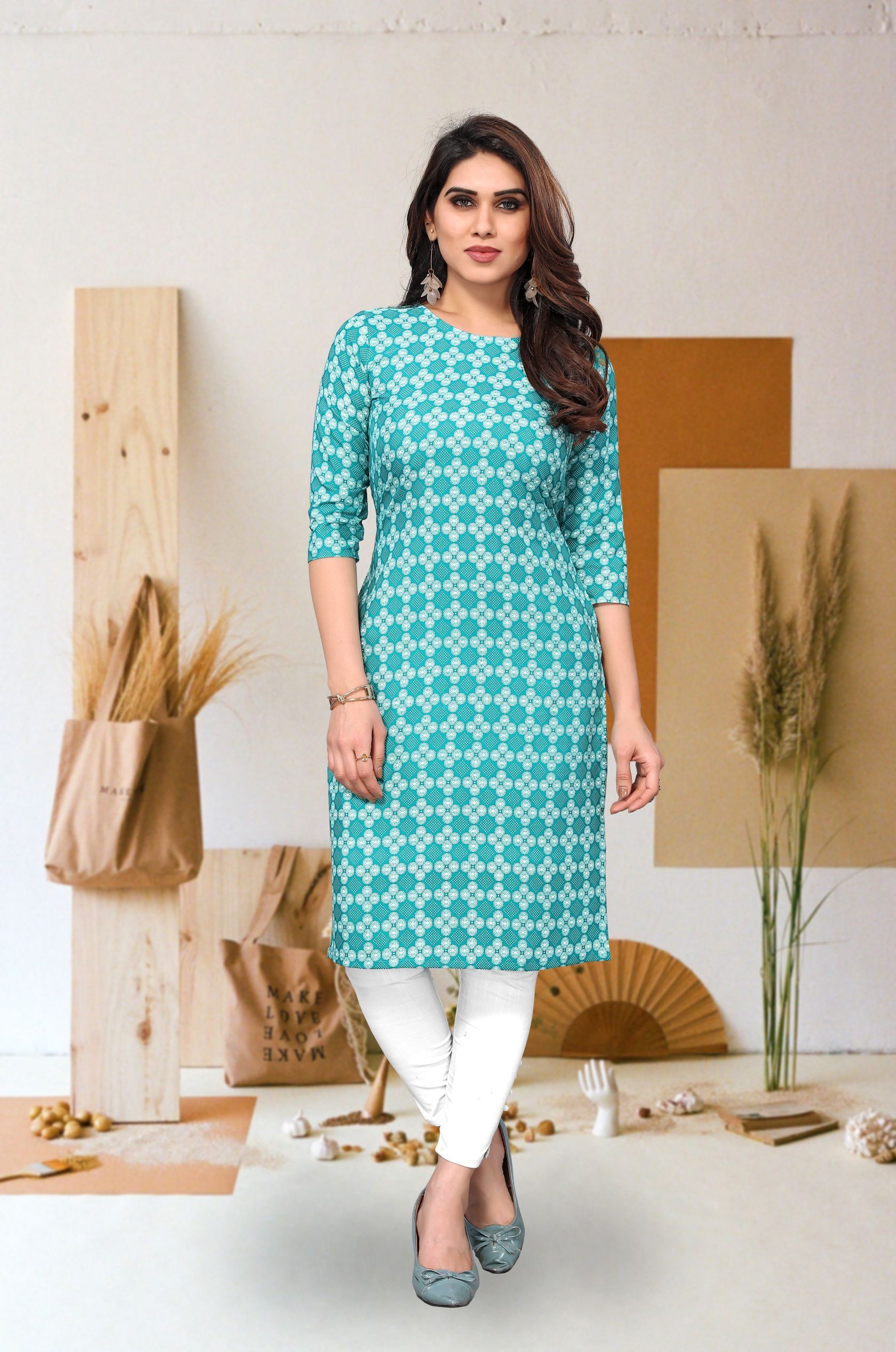 KETAKI FASHION Geometric Printed Straight Kurta-picture-38